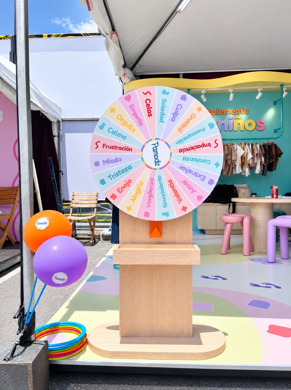 Ruleta de las emociones de Pamodiz