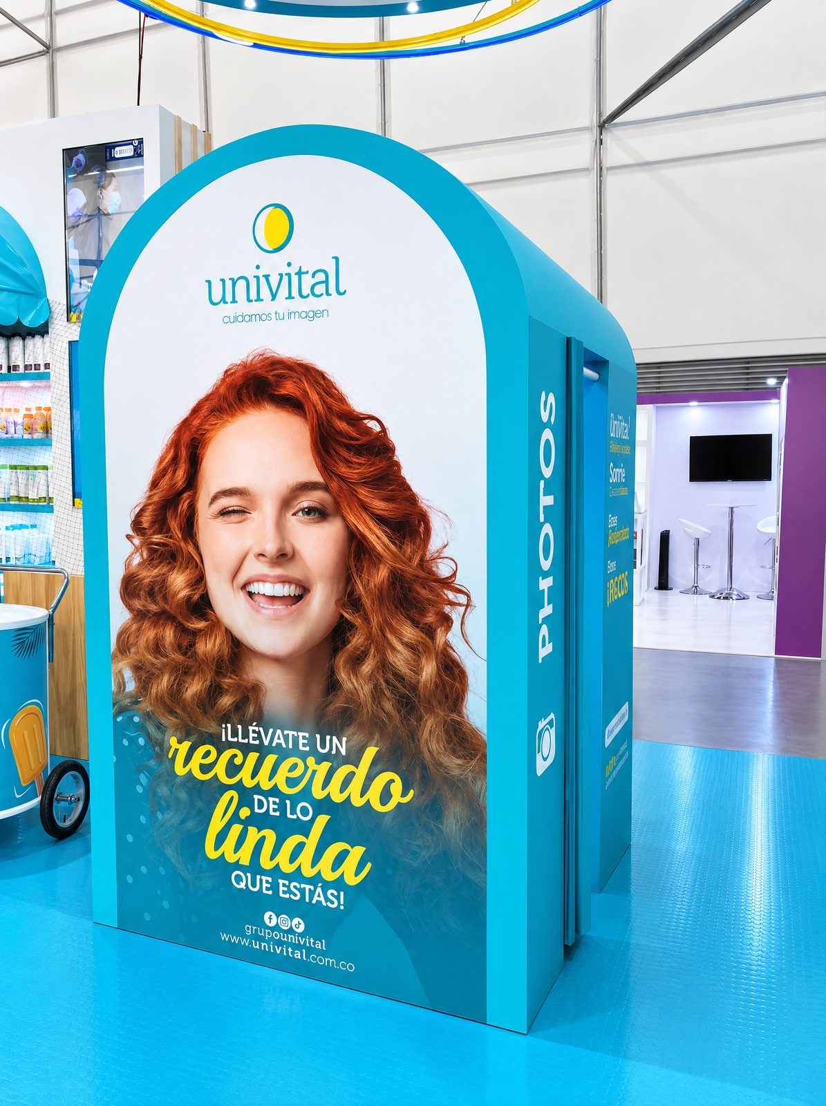 Cabina de fotos de Univital: Llévate un recuerdo de lo linda que estás
