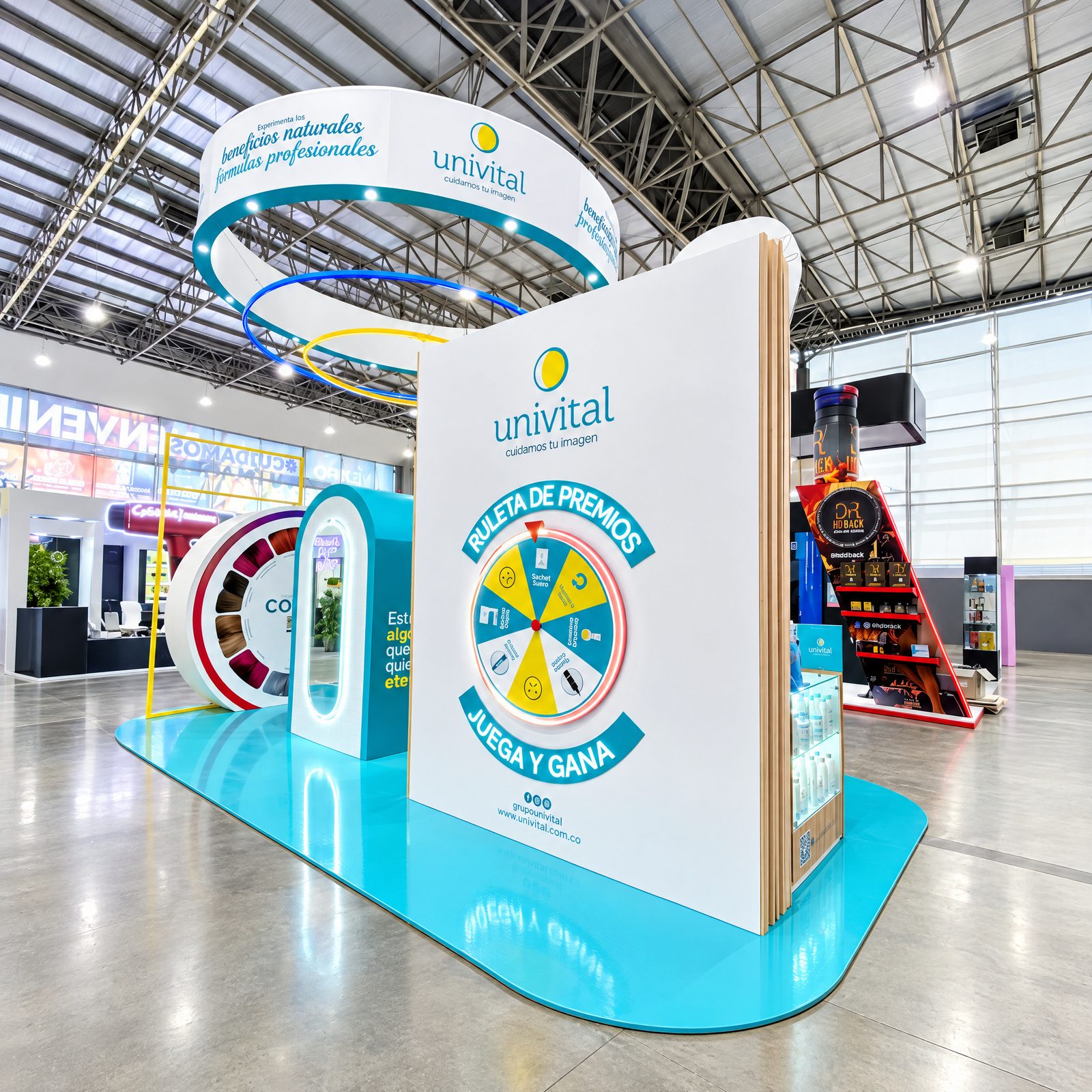 Ruleta de premios Juega y gana de Univital